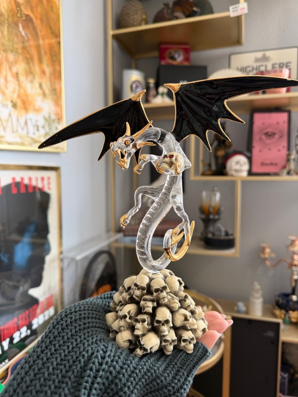 Glass Baron Skullcrushers Figurine